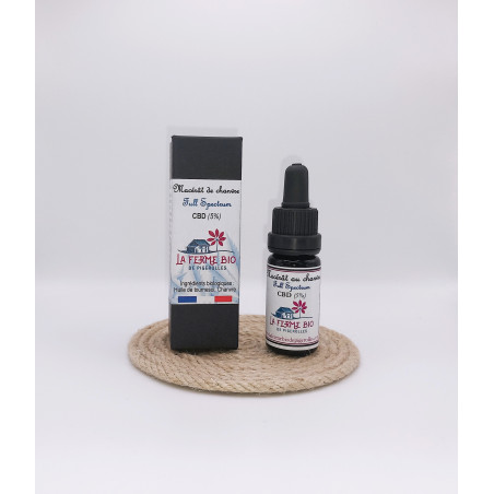 Macérât de chanvre CBD 5% Macérât de chanvre CBD 5%