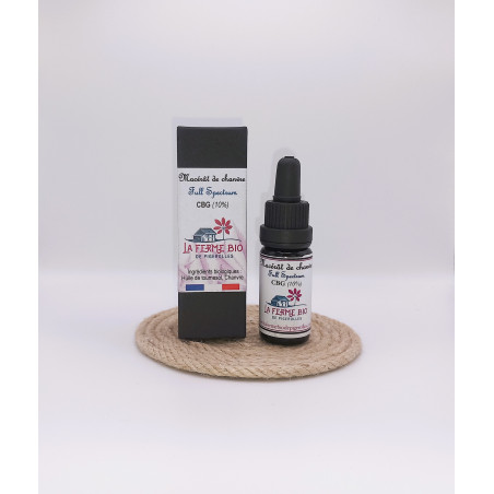 Macérât de chanvre CBG 10% Macérât de chanvre CBG 10%